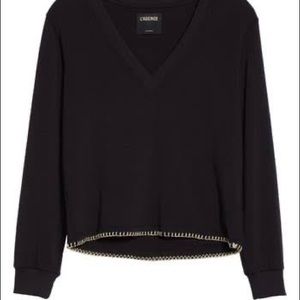 L’Agence Black Sweatshirt - Medium